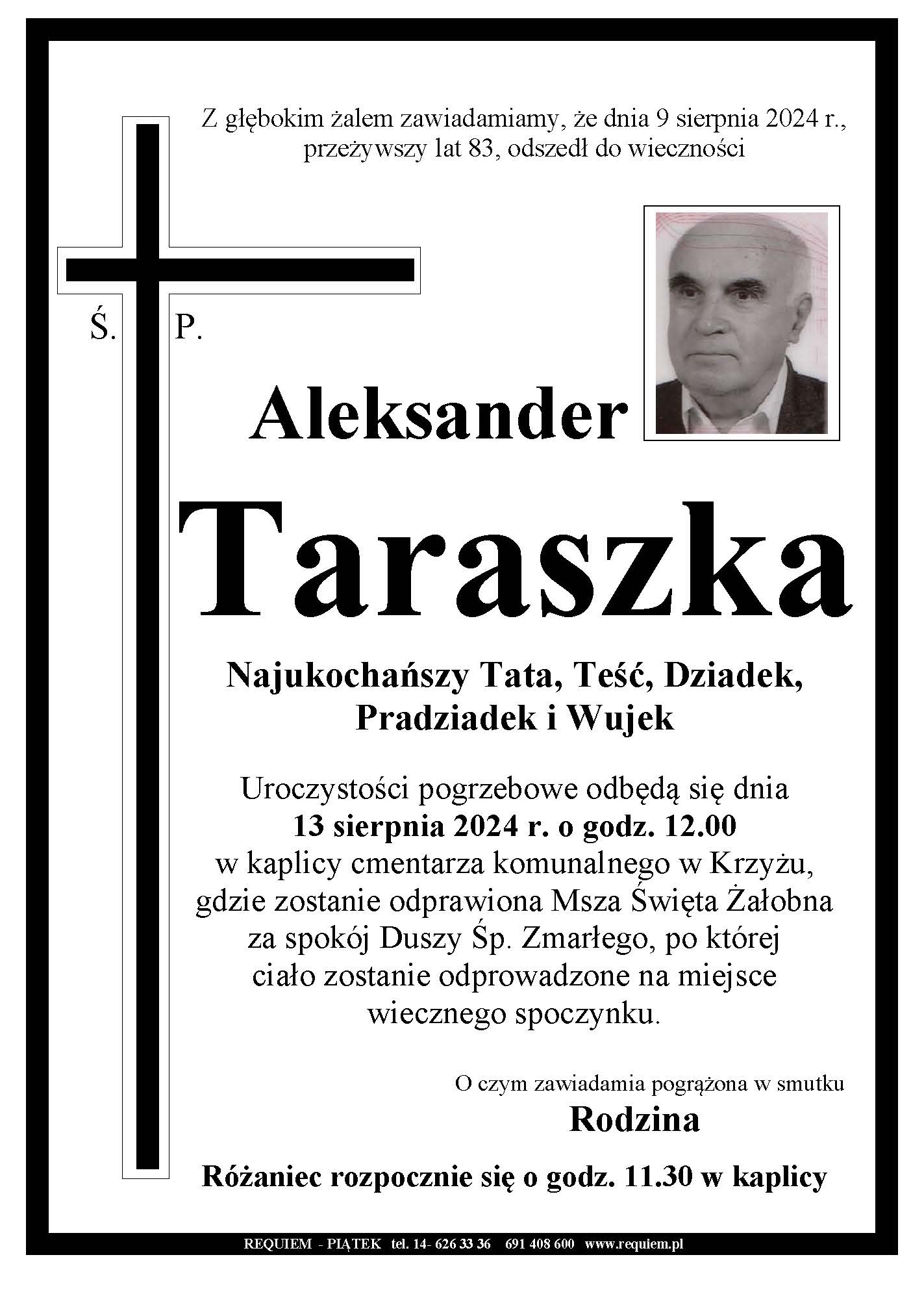 Klepsydra Śp. Aleksander Taraszka.jpg